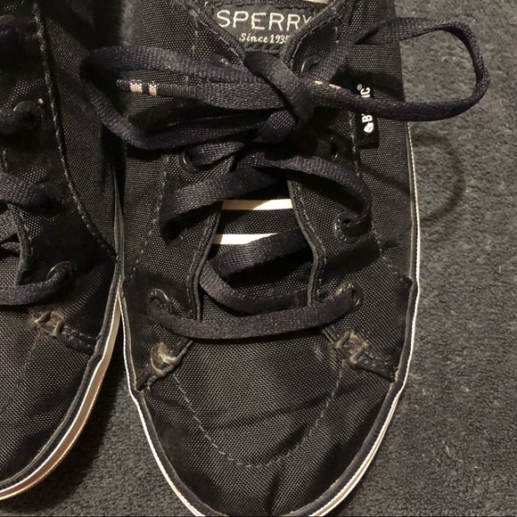 Sperry | Casual Navy Blue & White Boat Shoes - Picture 2 of 13